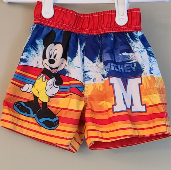 Disney Mickey Mouse colorful swim trunks - Picture 1 of 5